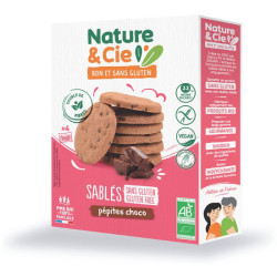 Sablé Pépites de Chocolat Sans Gluten Nature et Cie