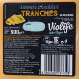 violife cheddar tranches 500g valeurs nutritionnelles	 violife cheddar tranches 500g valeurs nutritionnelles