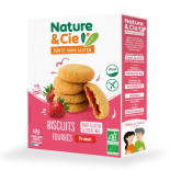 Biscuits Fourrés Fraise Sans Gluten Nature et Cie