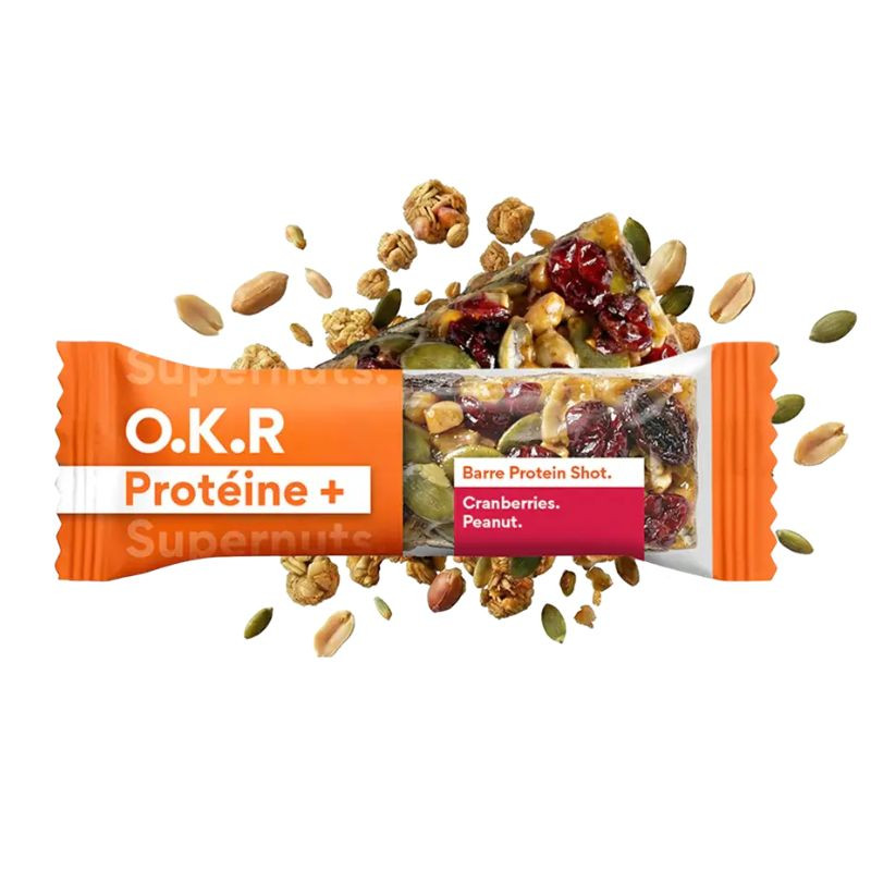 Barre Kéto Super Nuts - Cranberry - 40g  OKR