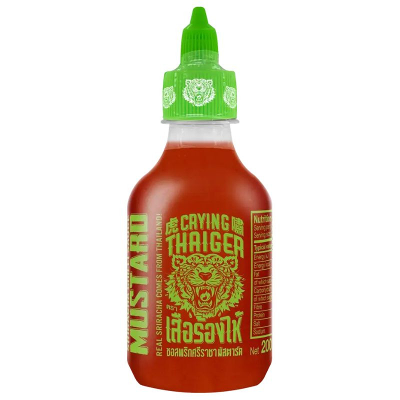 Sauce Sriracha Moutarde Crying Thaiger