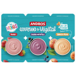 brassé mixé fruits du verger lait d'amande