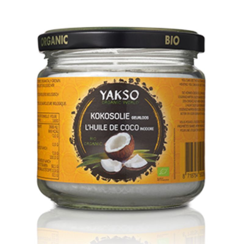 huile de coco inodore yakso