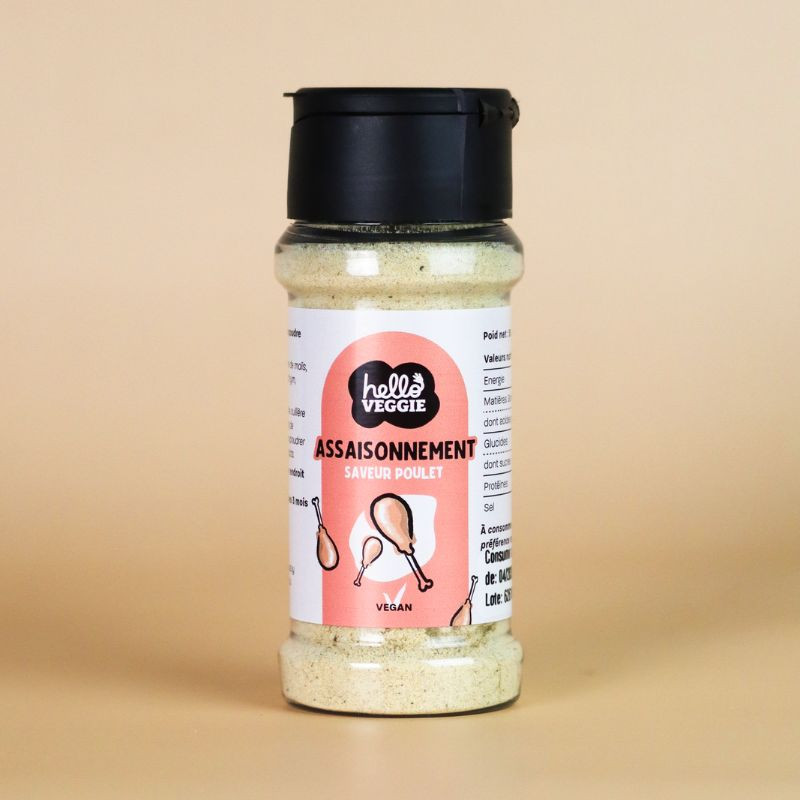 assaisonnement saveur poulet hello veggie