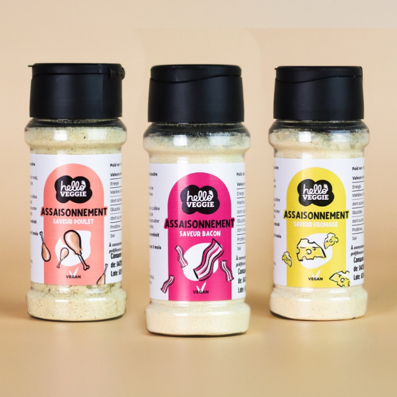 pack découverte assaisonnements hello veggie