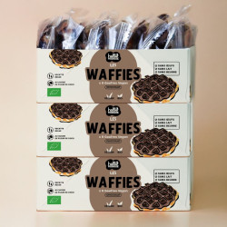 Lot de 3x Les Waffies chocolat - 3x8