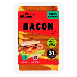 Meatless bacon plenty reasons 150g