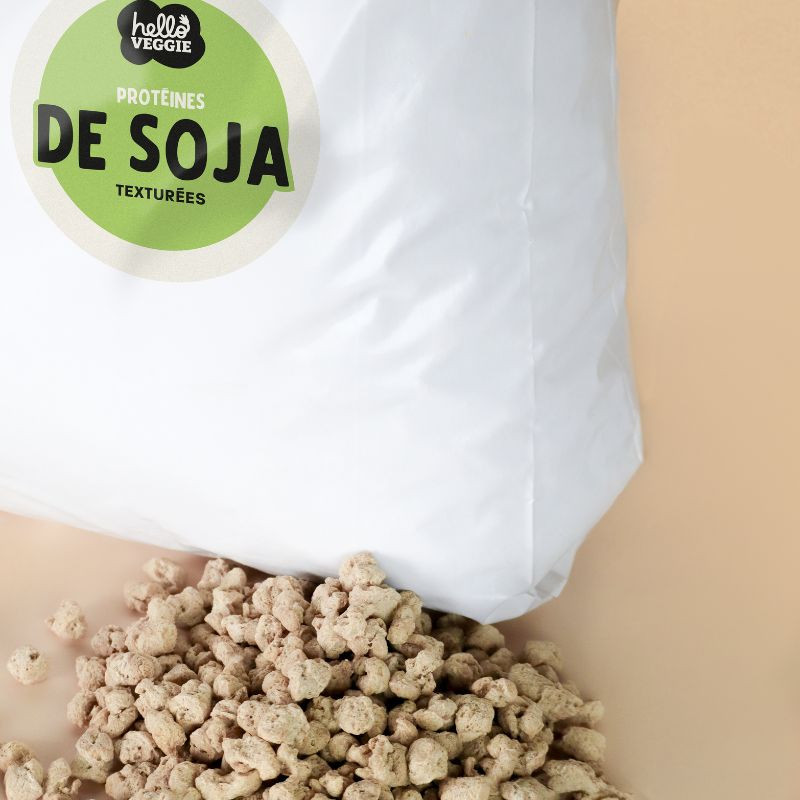 Protéines de Soja Texturées - Chunks - 5kg