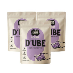 Poudre d’Ube Bio - 3 x 100g