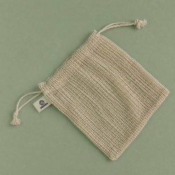 coton démaquillant planette filet de lavage