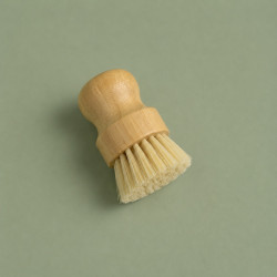 Brosse Vaisselle bambou planette - angle