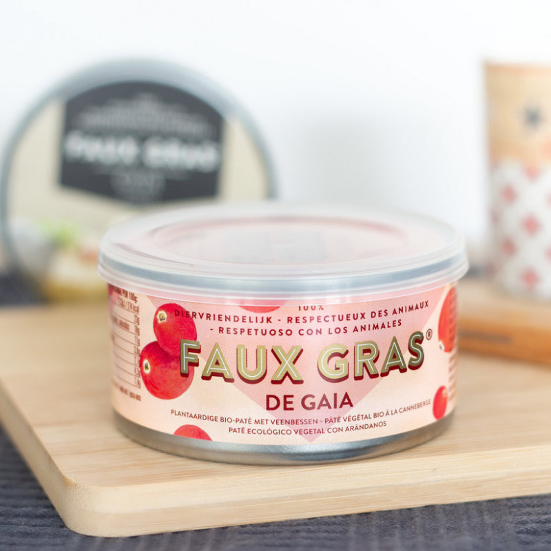 Gaia - Faux Gras de Gaia - 125g - Alternative au foie gras 100