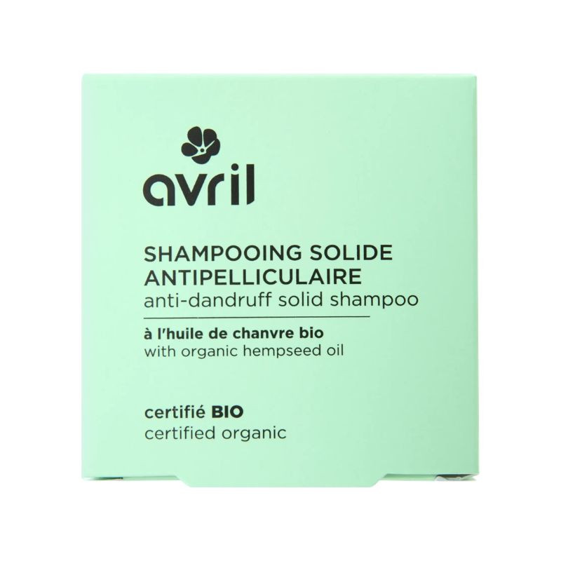 shampoing solide avril antipelliculaire 60g