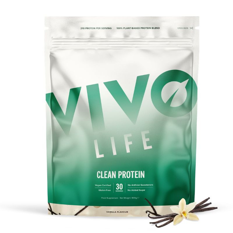 Vivo life vanilla protein powder 900g