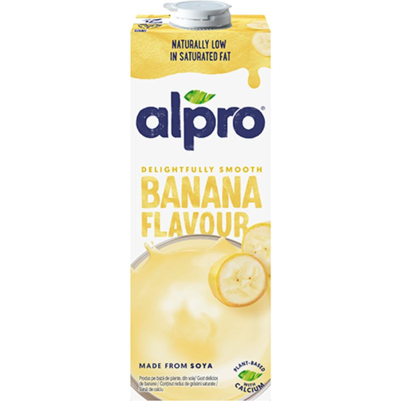 lait végétale à la banane alpro 1L