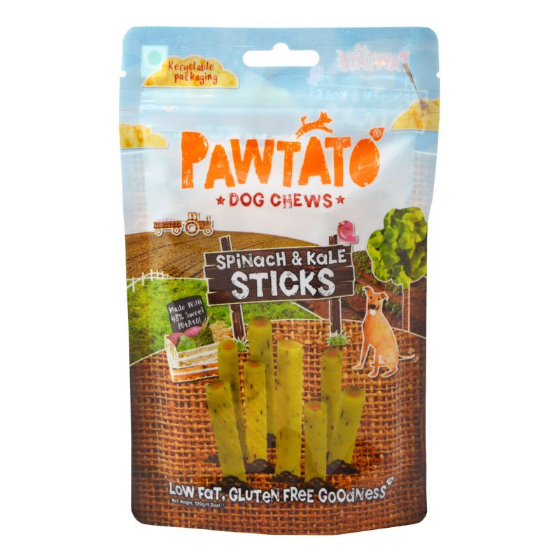 sticks vegan pour chien epinards chou kale Benevo