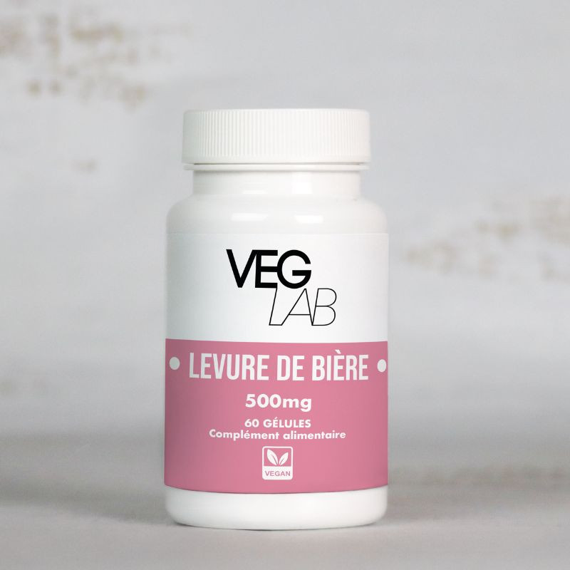 Levure de Bière (500 mg) x 60 gélules Veglab