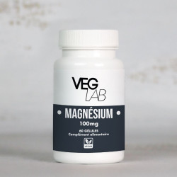 Magnésium (100 mg) x 60 gélules Veglab