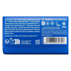 savon menthe poivrée dr bronner