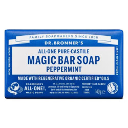 savon menthe poivrée dr bronner