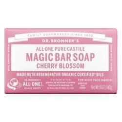savon fleurs cerisier dr bronner