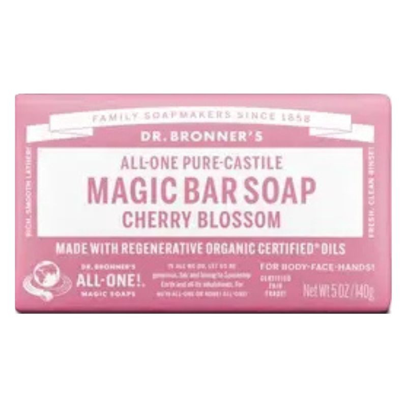 savon fleurs cerisier dr bronner