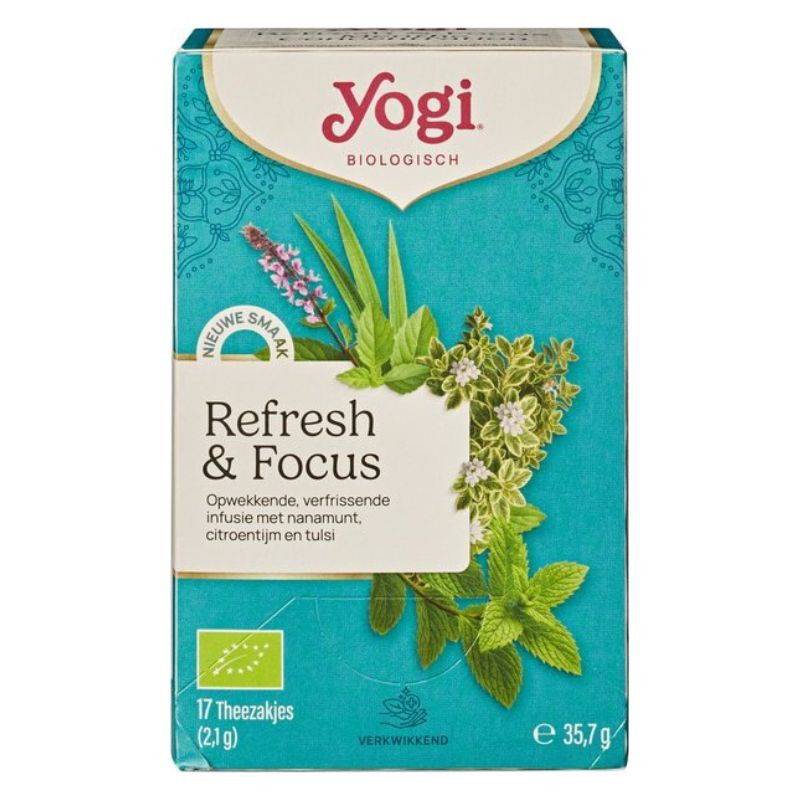 menthe concentration yogi tea