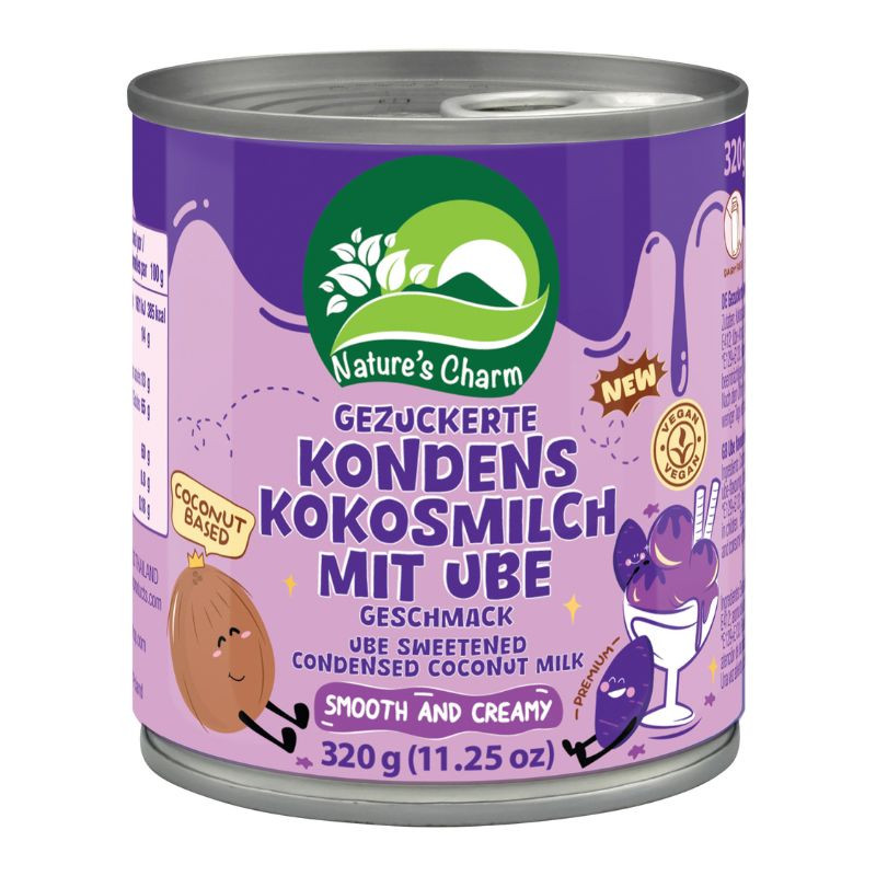 ube concentré sucré lait de coco nature's charm