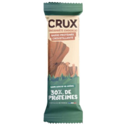 barre protéinée cacahuete chocolat crux