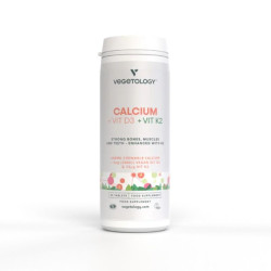 Calcium + Vitamine D3 + K2 Vegan - 60 comprimés vegetology