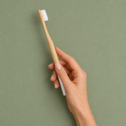 brosse a dent bambou soft white hand