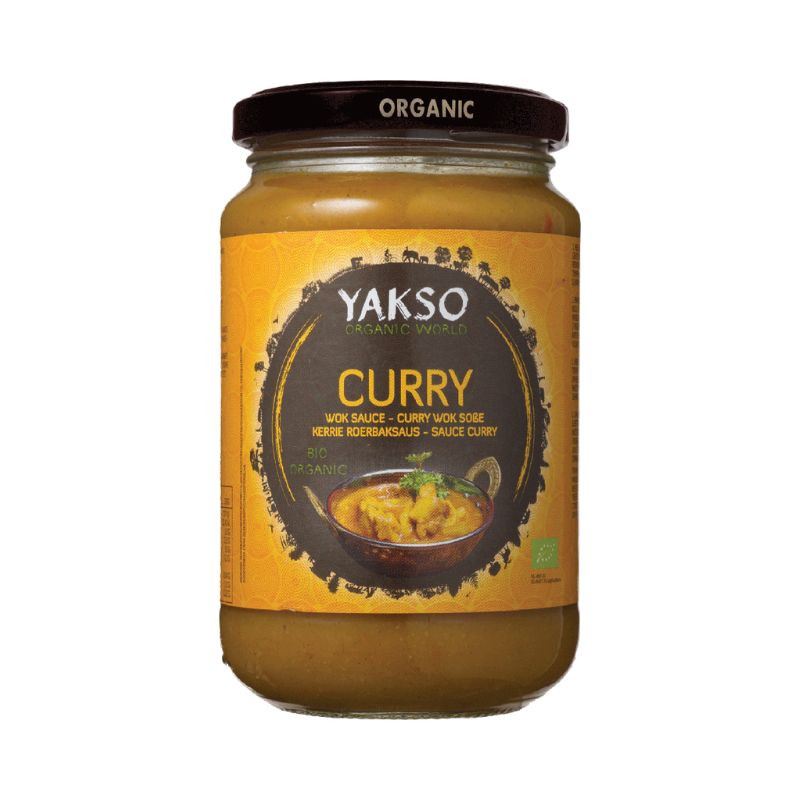 Sauce Curry Bio - 350 g yakso