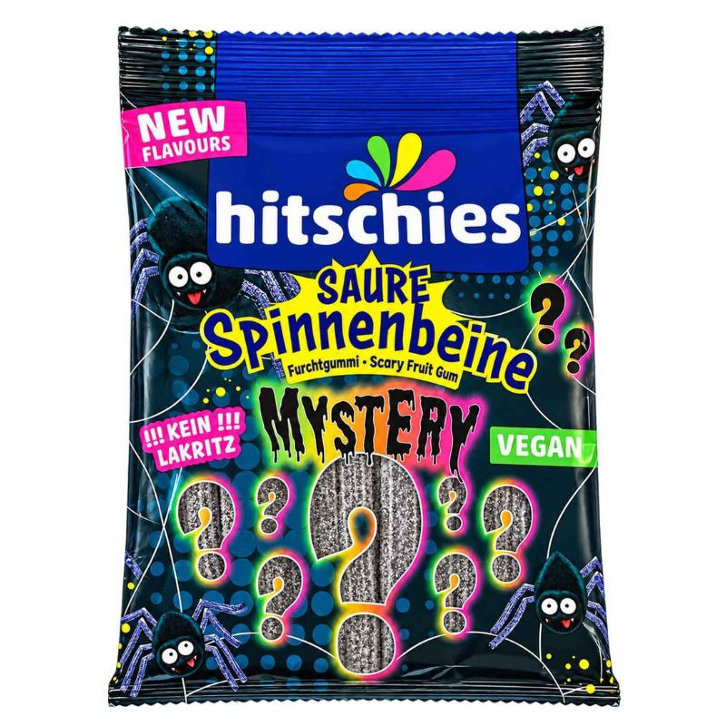 hitschies bonbon acidule spinnenbeine edition mystere