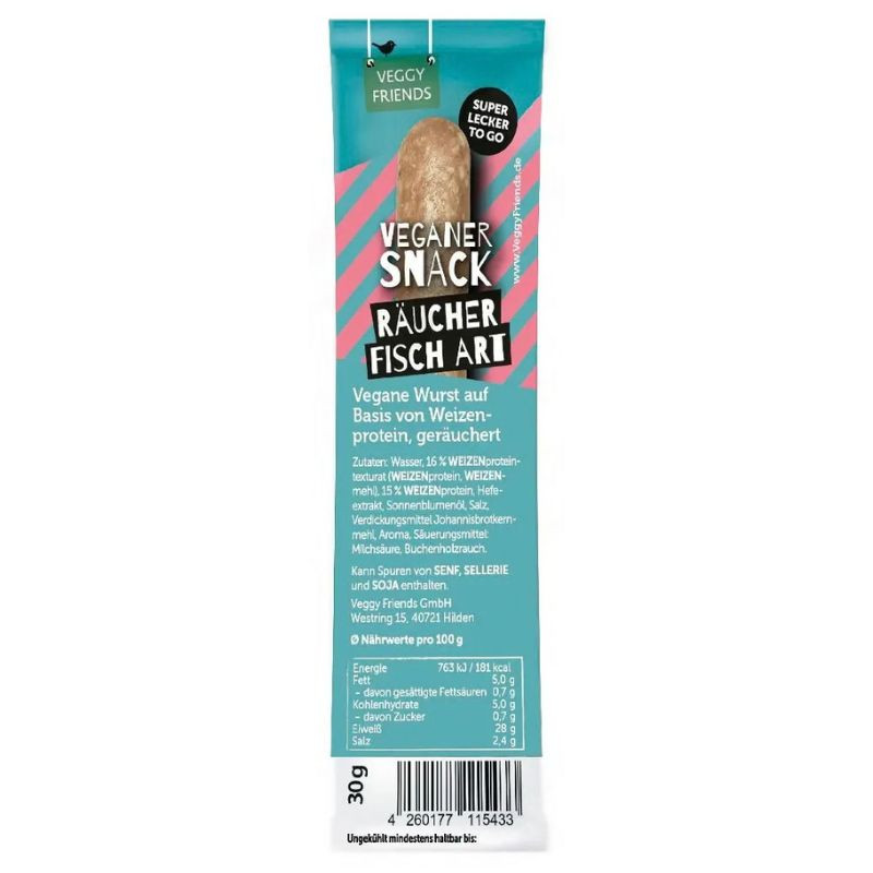Poisson Fumé Vegan à Grignoter