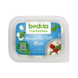minis style mozzarella bedda basilic 125g