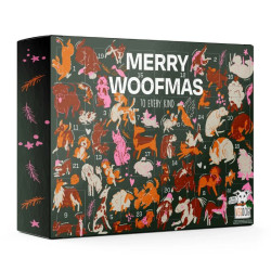 calendrier de l'avent merry woofmas vegdog 500g