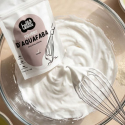 blanc en neige aquafaba
