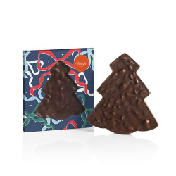Sapin en Chocolat Noir avec...