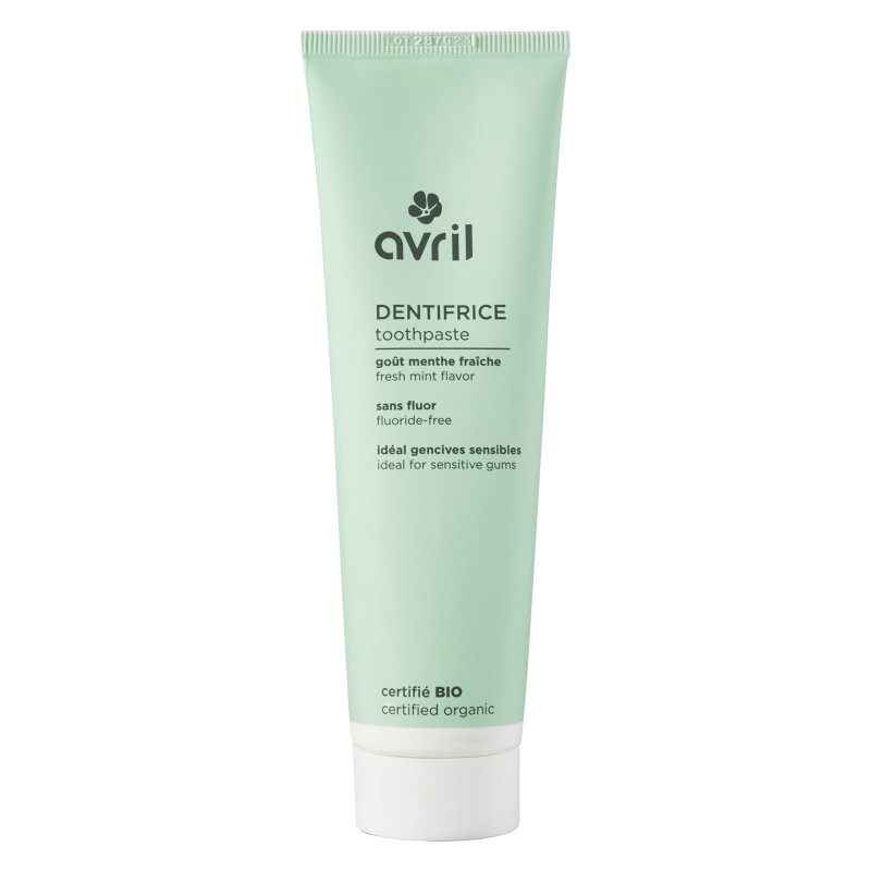 dentifrice menthe avril sans fluor