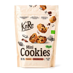 mini cookies cacahuètes chocolat koro