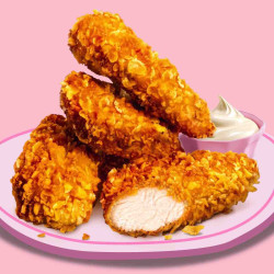 suggestion de présentation des crispy tenders la vie