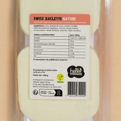 swiss raclette hello veggie ingrédients