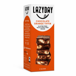 vegan orange chocolate tiffin lazy day