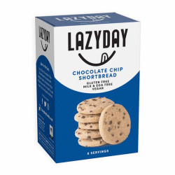 biscuits vegan chocolate chip shortbread lazy day