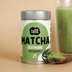 matcha cérémonie grand format 80g hello veggie