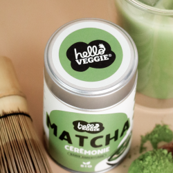 hello veggie thé matcha cérémonie grand format 80g