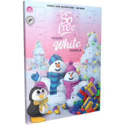 calendrier avent chocolat blanc plamil