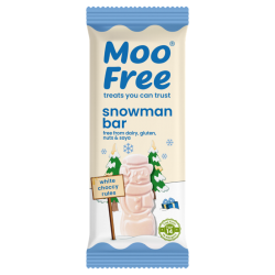 chocolat blanc vegan snowmen Moo Free