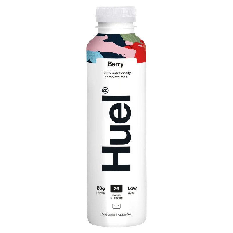 huel ready-to-drink fruits rouges 500ml