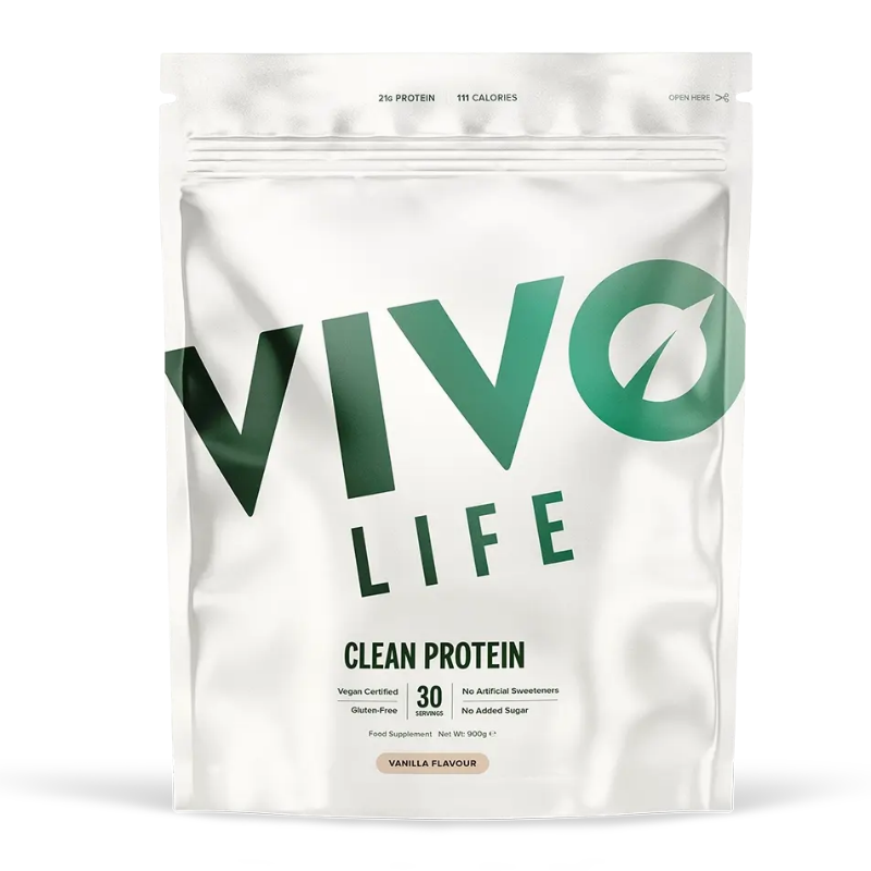 Vivo life vanilla protein powder 900g